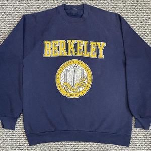 Uc Berkeley Adult Cal Bears College 1868 Pullover Cotton Sweatshirt